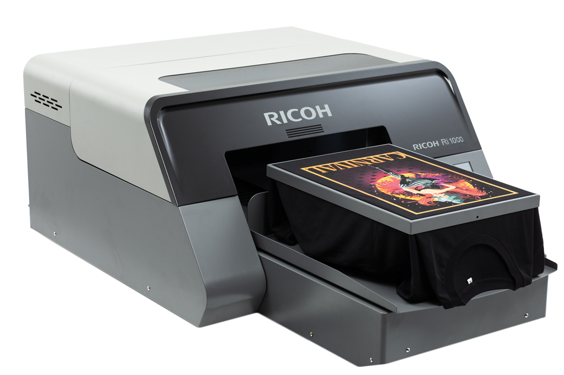 RI 1000 RICOH : imprimantes directe sur textile